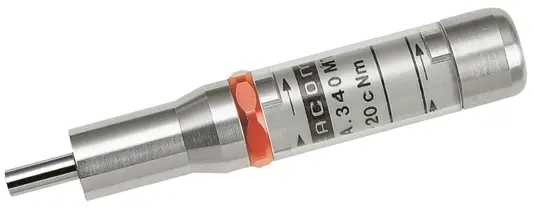 Produktfoto 1 von Facom 1/4 in Drehmomentschraubendreher Ohne Nonius Sechskant 15 To 75 cN.m Länge 130 mm