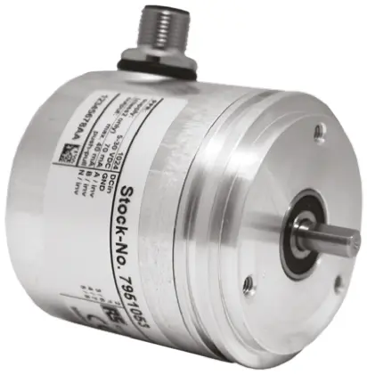 RS PRO Inkremental Drehgeber Inkremental 3600/U, 10000U/min, 10 → 30 V dc, Gegentakt invertiert Vollwelle mit Ø