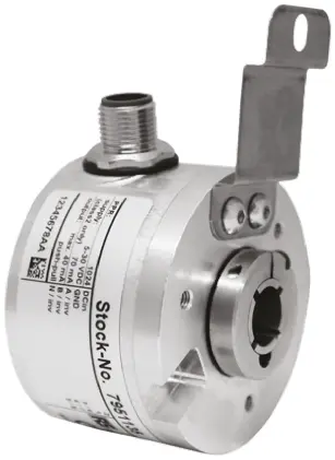 Produktfoto 1 von RS PRO Inkremental Drehgeber Inkremental 5000/U, 6000U/min, 10 → 30 V dc, Gegentakt invertiert Hohlwelle mit Ø