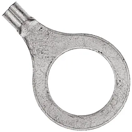 Produktfoto 1 von TE Connectivity Solistrand Ringkabelschuh, Unisoliert 16 AWG, 14 AWG max.AWG, aussen ø 19.05 mm, innen ø 13.08 mm, M12