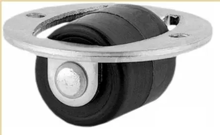 Produktfoto 1 von Tente Feststehend Lenkrolle, Rad ø 14 mm, 30 kg, Ges H. 13.5 mm, Rad B. 14 mm, Polyamid