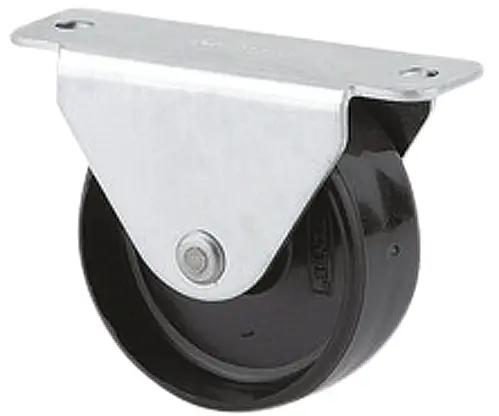 Produktfoto 1 von Tente Fest Lenkrolle, Rad ø 25mm, 50kg, Ges H. 28mm, Rad B. 13mm, 17 x 40mm, Platte, Polyamid-Material