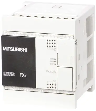 Produktfoto 1 von Mitsubishi FX3S SPS CPU, 12 Eing. Relais Ausg.Typ DC Eing.Typ