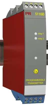 PR Electronics Serie 5100 Trennbarriere 21.6 to 253 V ac, 19.2 to 300 V dc, Strom, Spannung,