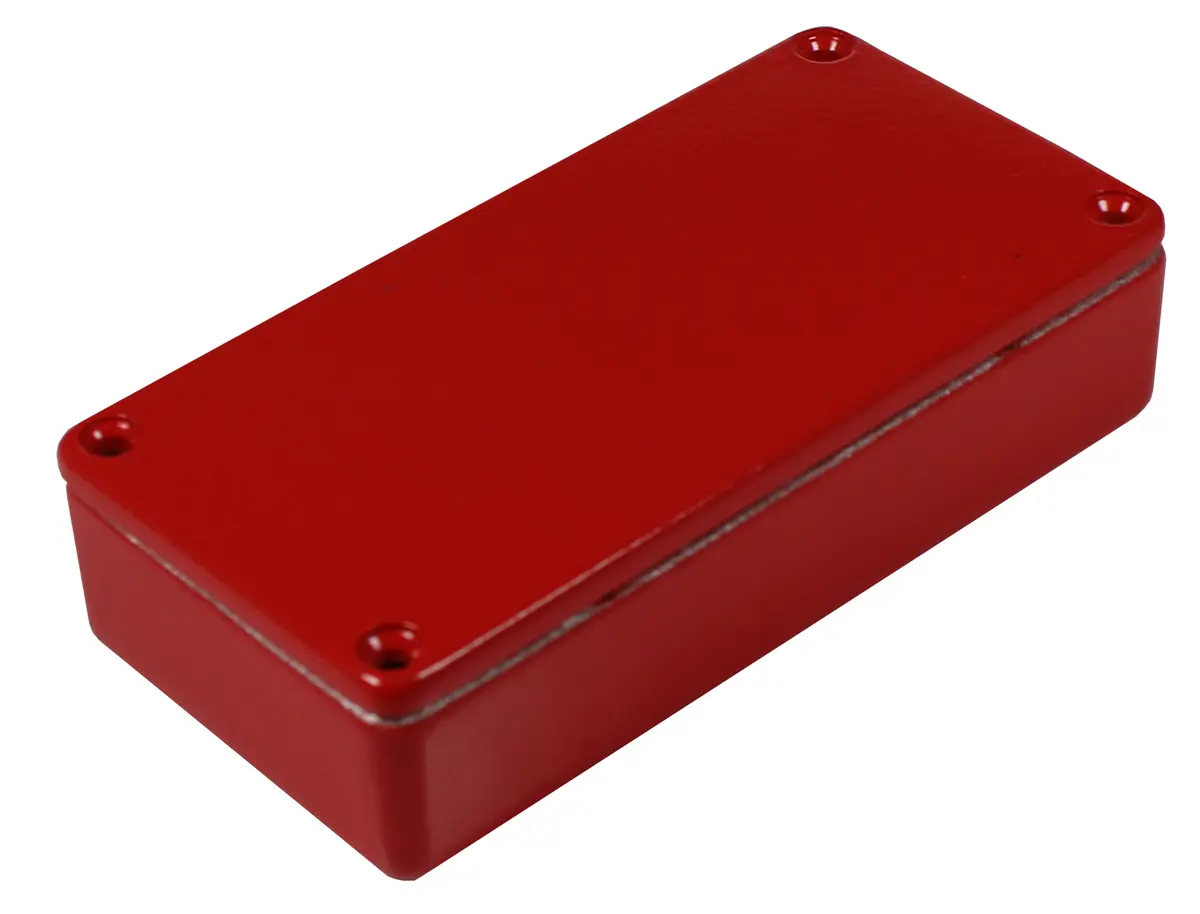 Produktfoto 1 von CAMDENBOSS 5000; Gehäuse; Aluminiumdruckguss; Rot IP65 Breite 50 mm Höhe 25 mm Länge 101 mm