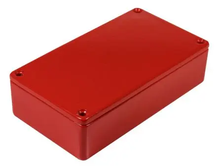 Produktfoto 1 von CAMDENBOSS 5000; Gehäuse; Aluminiumdruckguss; Rot IP65 Breite 62 mm Höhe 31 mm Länge 112 mm