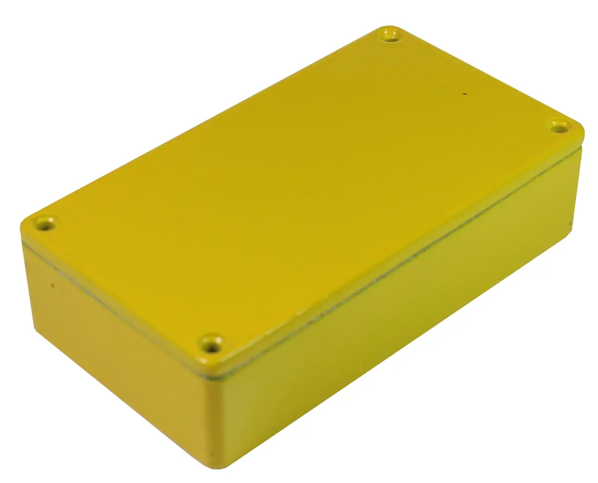 Produktfoto 1 von CAMDENBOSS 5000; Gehäuse; Aluminiumdruckguss; Gelb IP65 Breite 62 mm Höhe 31 mm Länge 112 mm
