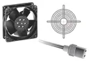 Produktfoto 1 von ebm-papst 4000 N Axial-Lüfterkit, Kugel, 115V ac / 18 W, 3100 U/min, 180 m³/h IP20 119 mm 119mm 38 mm