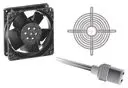 Produktfoto 1 von ebm-papst 4000 N Axial-Lüfterkit, Kugel, 115V ac / 18 W, 3100 U/min, 180 m³/h IP20 119 mm 119mm 38 mm
