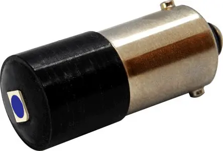 Produktfoto 1 von Oxley Leuchtmelder Blau Single Chip, Ø 10 mm x 25.5 mm, Sockel BA9