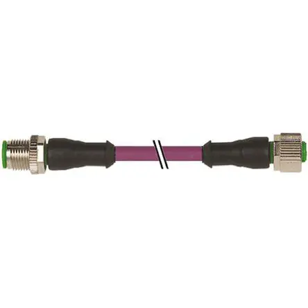 Produktfoto 1 von Murrelektronik Limited 7000, 4-polig Sensor-Betätigungselementkabel, Gerade Stecker 2 / Gerade Buchse, Länge 3 m
