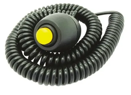 Produktfoto 1 von APEM Hängeschalter, SPST Tastend 0.5 m 400 mA 3,5 mm Stereo -40 °C / 85 °C