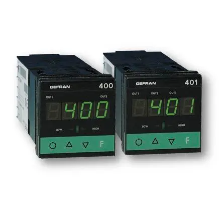 Produktfoto 1 von Gefran PID Temperaturregler Panel 2, 3 x Statisch/Logisch (10 VDC/30 mA oder 24 VDC/20 mA), Relais (250 VAC/5 A)