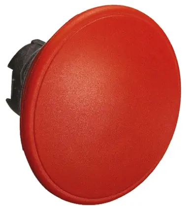 Produktfoto 1 von Lovato Platinum Drucktastenkopf Ø 22 mm, Rot Federrückstellung Pilzkopf Rund Kunststoff, IP66