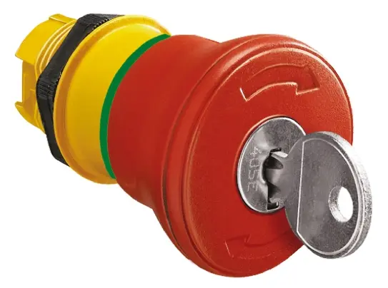 Produktfoto 1 von Lovato Platinum Not-Aus-Drucktaster, Panel, Ø 22 mm, Rot IP69K, IP66, IP40, Drehentriegelung