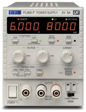 Produktfoto 1 von Aim-TTi Digital 1 Linear 6V IEC 320 Labornetzgerät 8 A 48 W