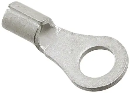 Molex Versakrimp Ringkabelschuh, Unisoliert 22 AWG, Grau, 18 AWG max.AWG, aussen ø 6.45 mm, innen ø 3.79 mm, M3.5