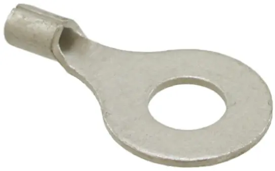 Produktfoto 1 von Molex Versakrimp Ringkabelschuh, Unisoliert 22 AWG, Grau, 18 AWG max.AWG, aussen ø 11.86 mm, innen ø 5.39 mm, M5