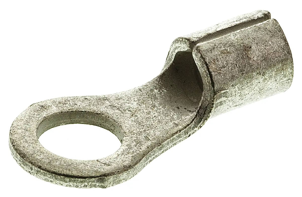 Produktfoto 1 von Molex Versakrimp Ringkabelschuh, Unisoliert 18 AWG, Nylon, Grau, 14 AWG max.AWG, aussen ø 6.35 mm, innen ø 3.79 mm, M3.5