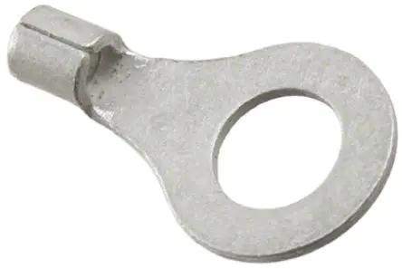 Produktfoto 1 von Molex Versakrimp Ringkabelschuh, Unisoliert 18 AWG, Grau, 14 AWG max.AWG, aussen ø 11.86 mm, innen ø 6.61 mm, M6