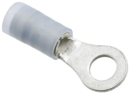 Molex Avikrimp Ringkabelschuh, Isoliert 18 AWG, Polyamid, Blau, 14 AWG max.AWG, aussen ø 7.92 mm, innen ø 4.39 mm, M4