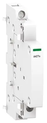 Produktfoto 1 von Schneider Electric Acti9 iCT Hilfskontakt DIN-Hutschiene mit Schraube Anschluss, 130 V dc, 24 V dc, 240V ac