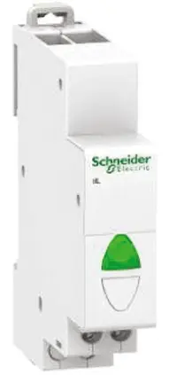 Produktfoto 1 von Schneider Electric Leuchtmelder iIL, Acti 9 48V ac/dc Rot/Grün LED Schraub
