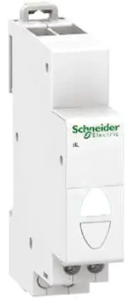 Produktfoto 1 von Schneider Electric Leuchtmelder iIL, Acti 9 48V ac/dc Weiß LED Schraub