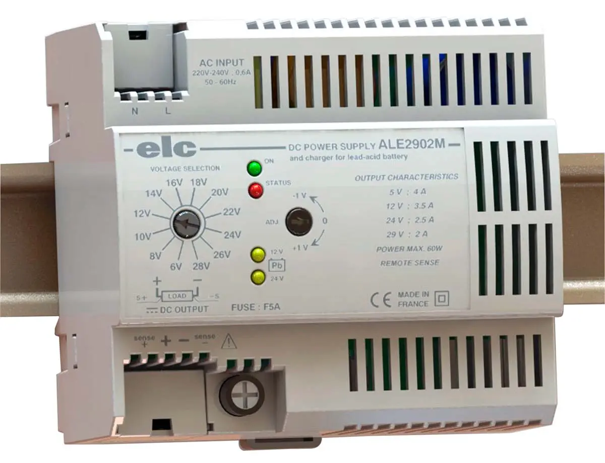 Produktfoto 1 von ELC DIN-Schienen Netzteil