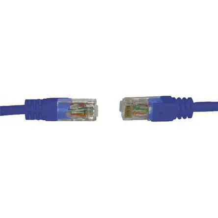 Produktfoto 1 von RS PRO Kat. 6 Ethernet-Kabel, 20 m, Blau U/UTP Stecker, A RJ45 Stecker, B RJ45, Raucharm halogenfrei