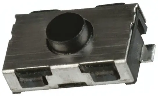 Produktfoto 1 von C & K Taster SPST, SMD 50 mA @ 32 V dc Tastend 0.75mm Taster, 7.3 x 3.8mm B. 3.8mm L. 7.3mm