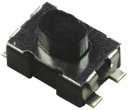 Produktfoto 1 von C & K Taster SPST, SMD 50 mA @ 32 V dc Tastend 0.5mm Oben, 4.6 x 2.8mm B. 2.8mm L. 4.6mm