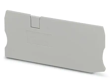 Produktfoto 1 von Phoenix Contact D-ST 10-TWIN Endabdeckung für Modularer Anschlussklemmenblock