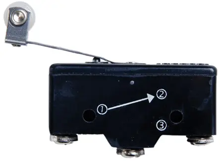 Produktfoto 1 von RS PRO Mikroschalter Federhebel-Betätiger Schraube, SPST, 250 V ac, 15A IP40 170g -10 °C - 70 °C