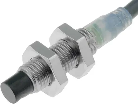 Produktfoto 1 von Omron E2A M8 Näherungssensor Induktiv, Gewinderohr 4 mm PNP 12 → 24 V dc / 200 mA NO, IP67, IP69K