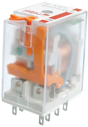 Produktfoto 1 von Relpol R15 Leistungsrelais 110V Spule 2-poliger Umschalter Oberfläche 12A 3.5 kΩ 1.6 W