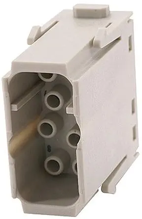 Produktfoto 1 von HARTING HAN Modular Modul für robusten Stromversorgungsstecker Stecker, 8-polig 16A, Kabel, Schnellverriegelungsmodul