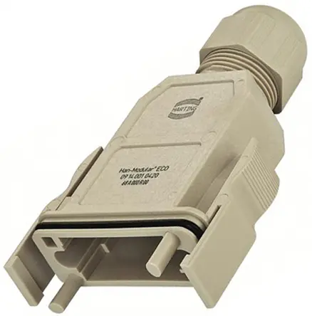 Produktfoto 1 von HARTING HAN Modular Kappe für robusten Stromversorgungsstecker Snap-In-Verschluss, Kabel 06 Steckverbinderkappe, IP65