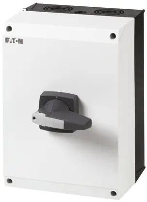 Produktfoto 1 von Eaton DMM Trennschalter 3-polig Oberfläche 296A 40 kW Grau IP65 3-phasig