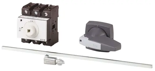 Produktfoto 1 von Eaton P3-100 Trennschalter 3-polig Hinten 100A 30 kW Grau IP65 3-phasig