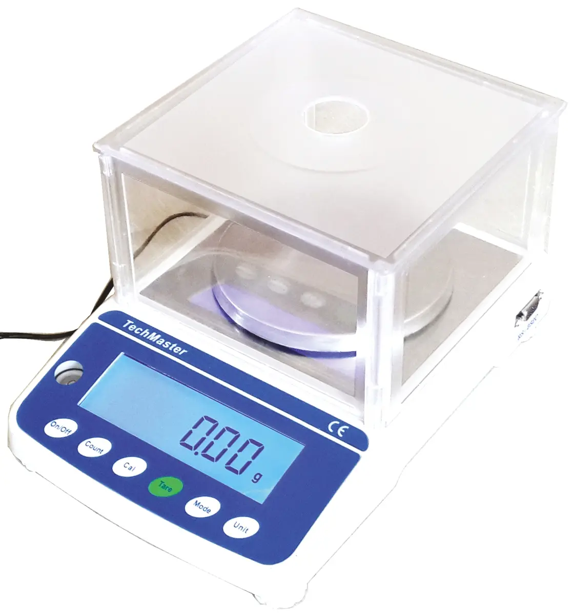 Produktfoto 1 von RS PRO Tischwaage mit Zählfunktion 1.2kg / Auflösung 0,01 g