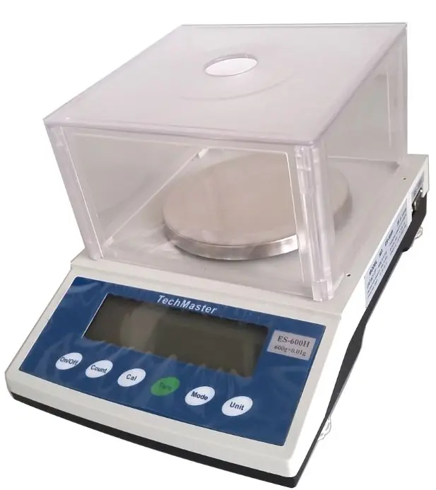 Produktfoto 1 von RS PRO Tischwaage mit Zählfunktion 300g / Auflösung 0,01 g