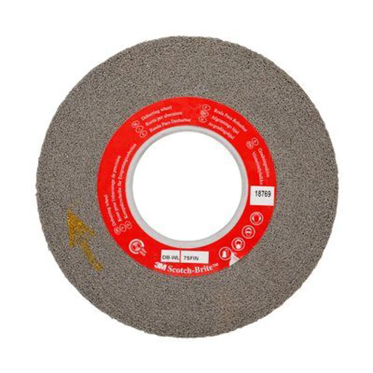 Produktfoto 1 von 3M Cubitron II Schleifscheibe Siliziumkarbid Geripptes Stützpad Fein, 25.4 mm