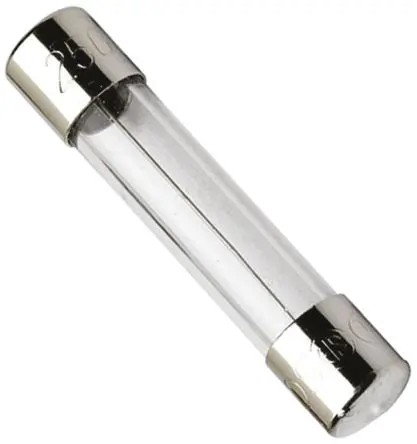 Produktfoto 1 von Mersen IEC Miniature Fuses Patronensicherung T / 1A 5 x 20 mm 250V ac Glas