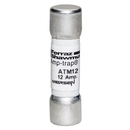 Produktfoto 1 von Mersen ATM - Midget Patronensicherung F / 12A 10 x 38 mm 600V ac GMG
