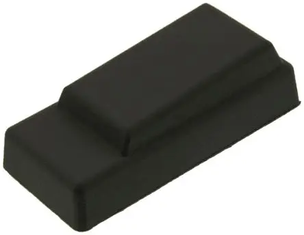 Produktfoto 1 von Idec Schwarz Drucktastenmanschette Typ Ersatz-Gummiabdeckung für Freigabeschalter