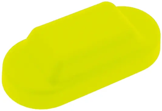 Produktfoto 1 von Idec Gelb Drucktastenmanschette Typ Ersatz-Gummihülse