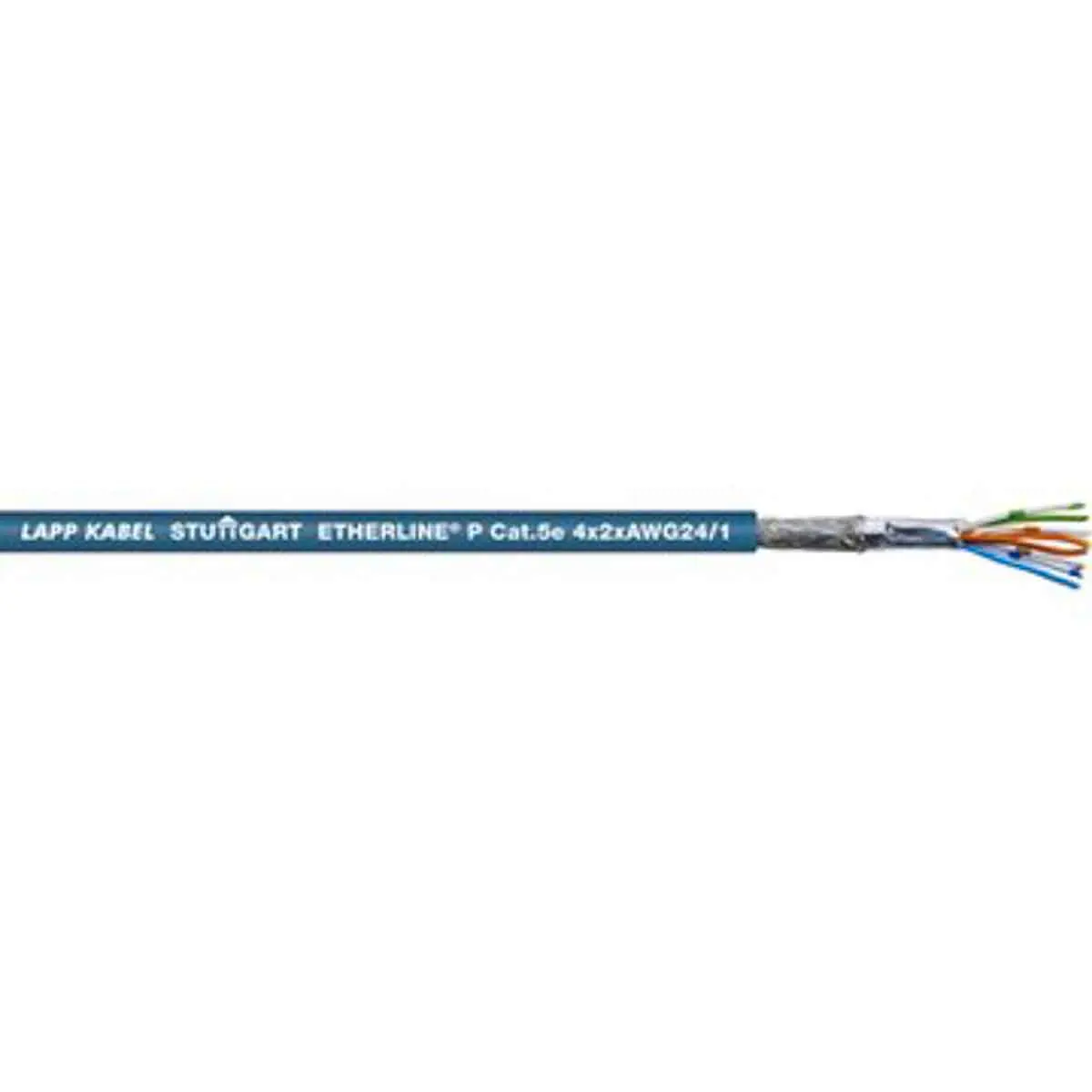 Produktfoto 1 von Lapp Cat5e Ethernet-Kabel, 50 m, Blau SF/UTP, A Nicht abgeschlossen, B Nicht abgeschlossen, Polyurethan