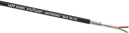 Produktfoto 1 von Lapp UNITRONIC BUS PA FC Datenkabel, 2-adrig x 1 mm² 17 AWG Geschirmt Schwarz, Blau, 50 m, Polyvinylchlorid