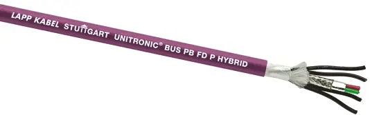 Lapp P Datenkabel, 6-adrig x 0.64 to 1.5 mm² 19 AWG Geschirmt Violett, 50 m, Polyethylenschaum